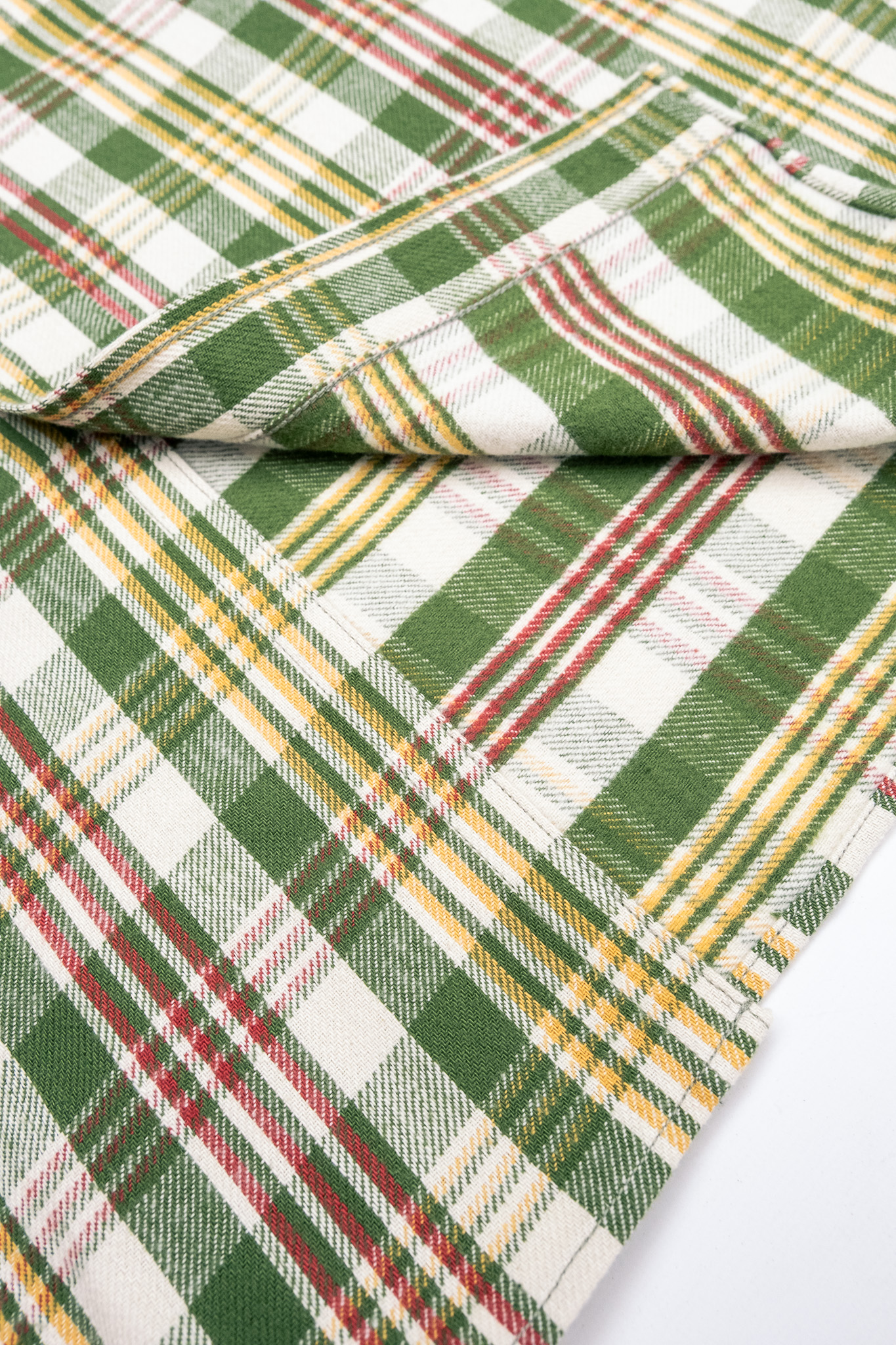 Warehouse & Co - The Everyday Flannel Pattern F Green - 7
