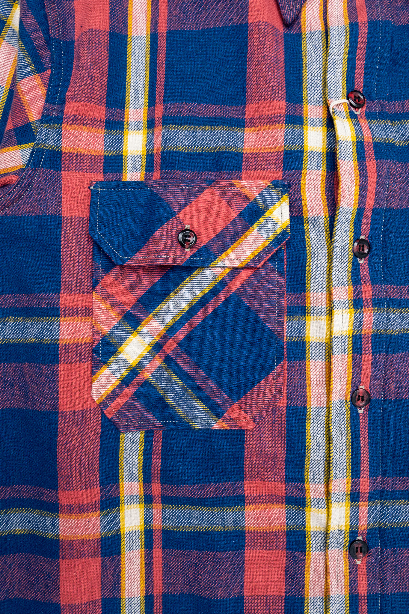 Warehouse & Co - The Modern Flannel Navy/Red - 5