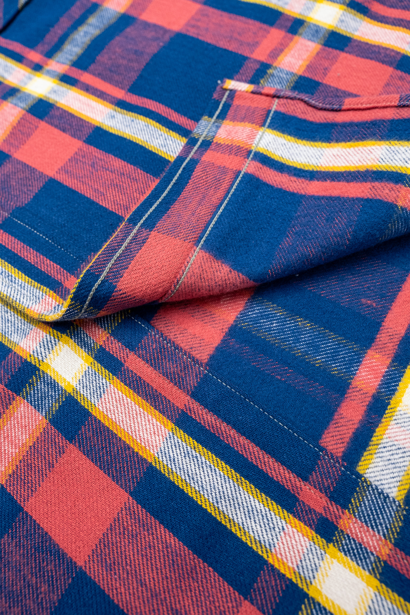 Warehouse & Co - The Modern Flannel Navy/Red - 6