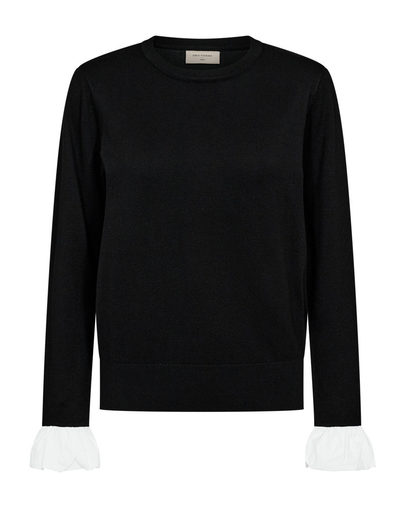 Katie pullover w ruffled cuffs - 3