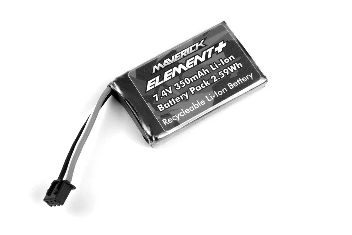 Maverick Element 7.4V 350mAh Li-Ion Battery Pack (JST-XH)