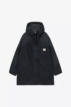 Carhartt WIP Boreal Parka Black Stone Canvas