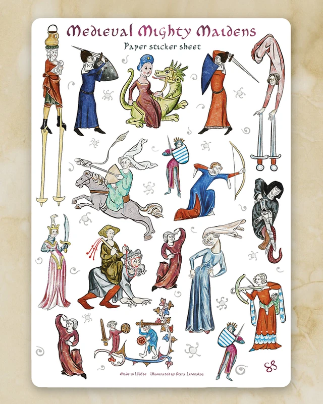 Medieval Mighty Maidens