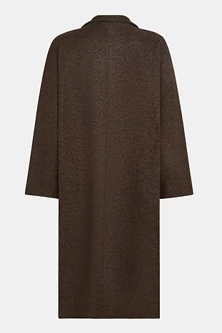 COAT (W26C380) TABAC
