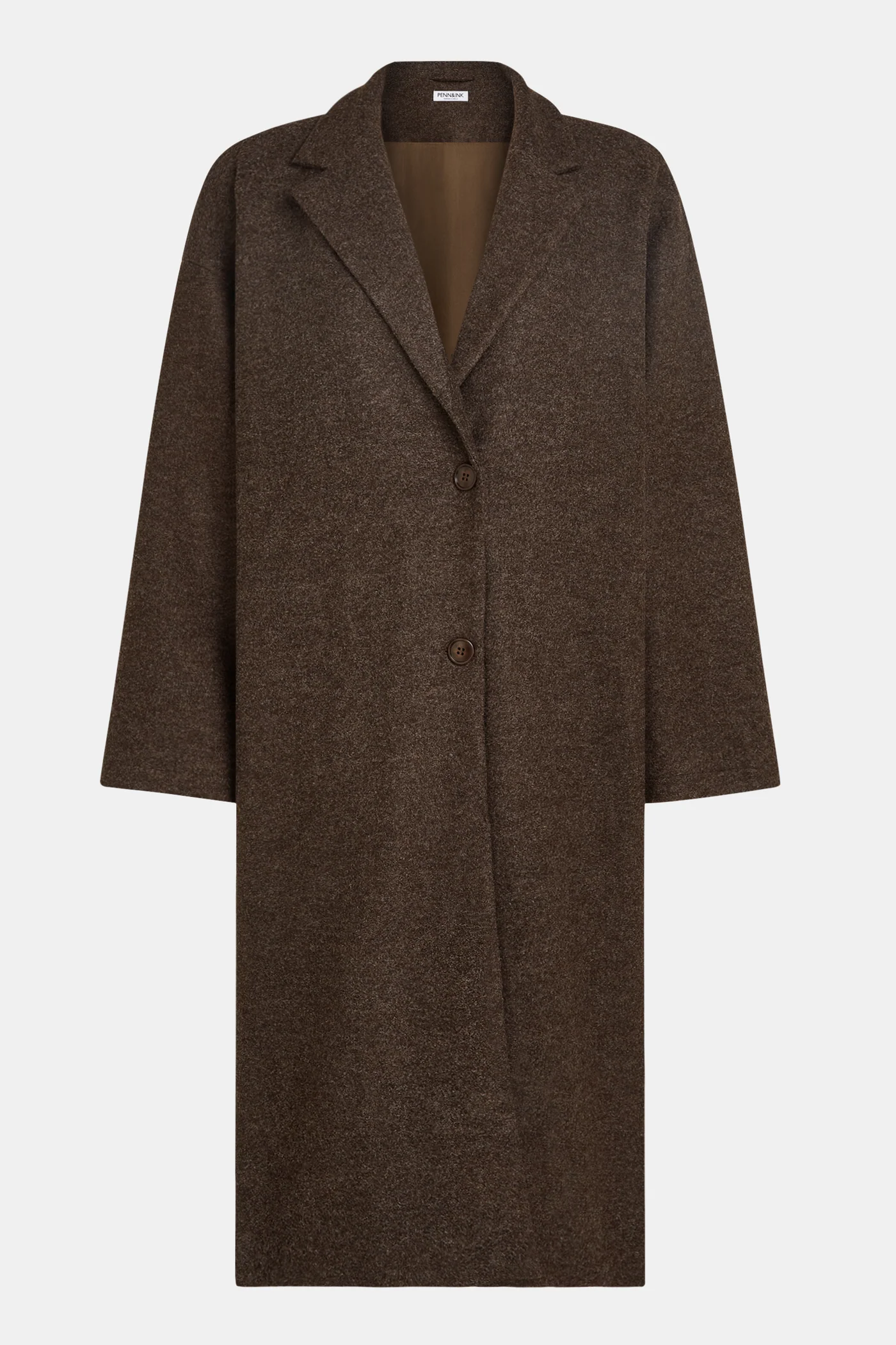 COAT (W26C380) TABAC