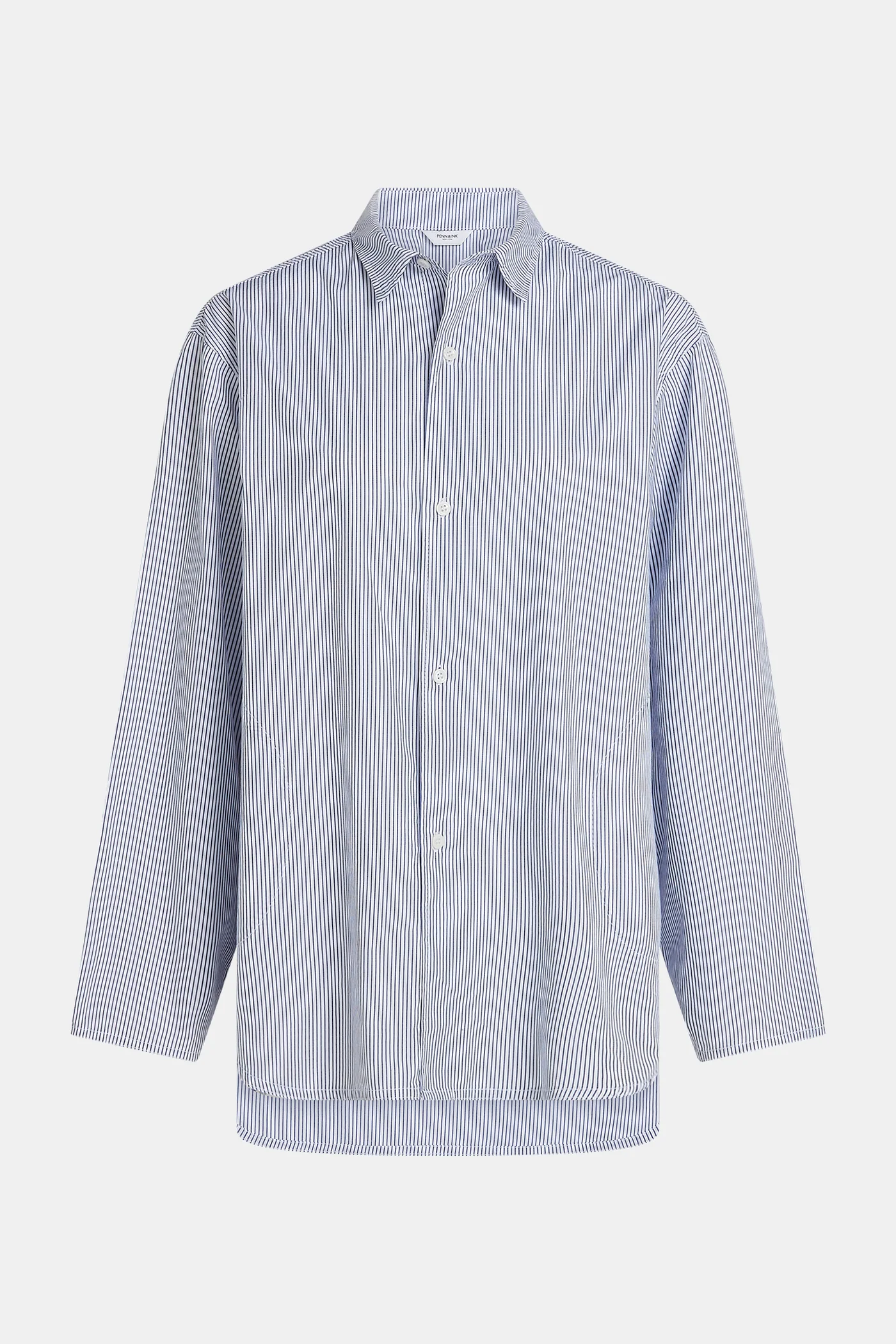 BLOUSE (W26Z909) BLUE STRIPE - 3