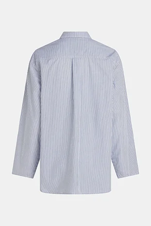 BLOUSE (W26Z909) BLUE STRIPE