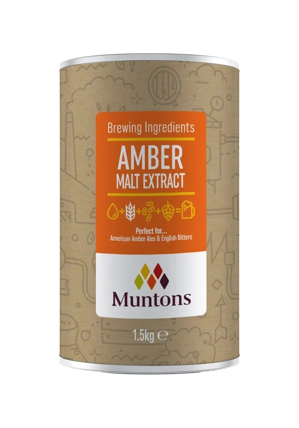 Maltekstrakt Amber (Muntons) 1,5 kg