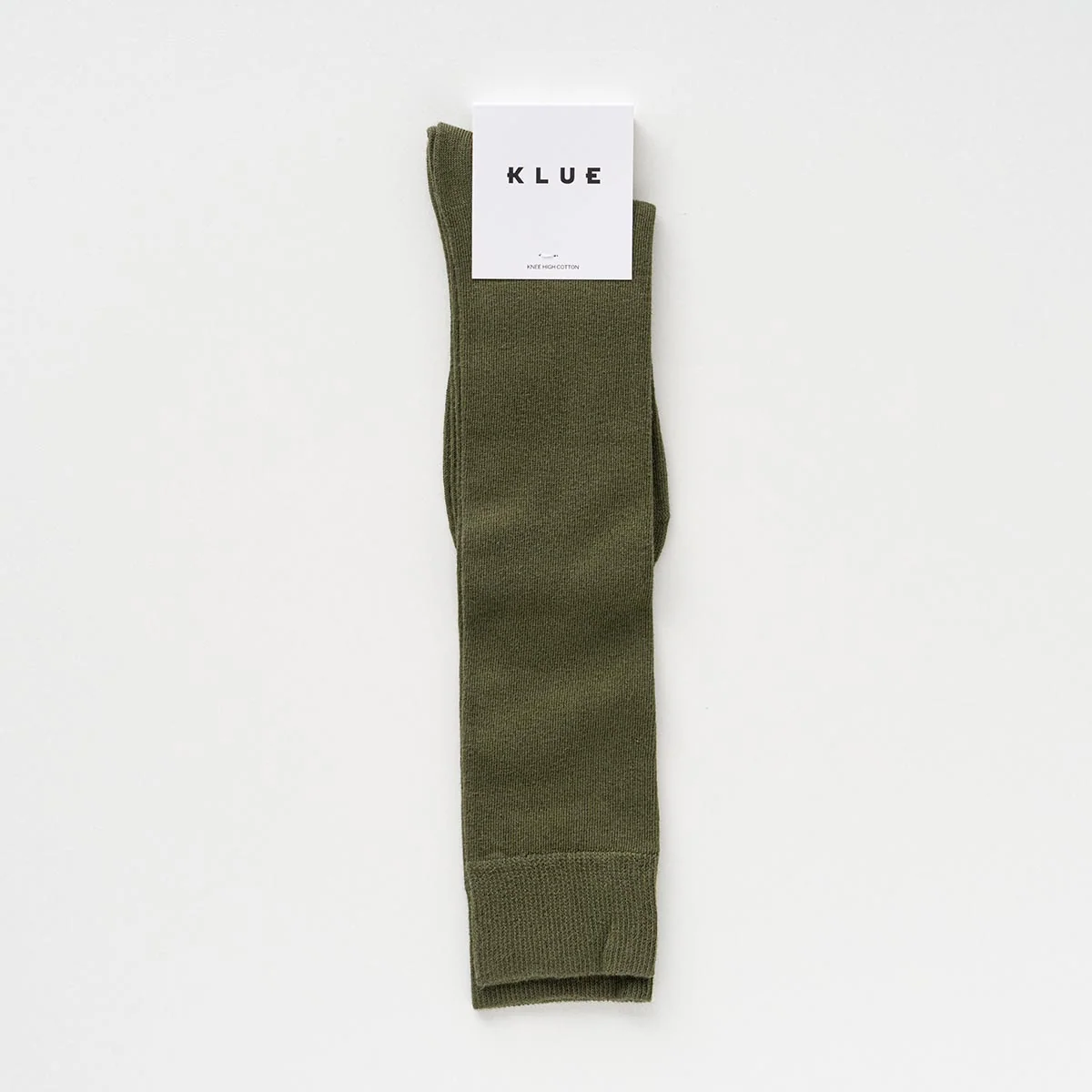 Klue Eco Cotton Knästrumpor - KHAKI
