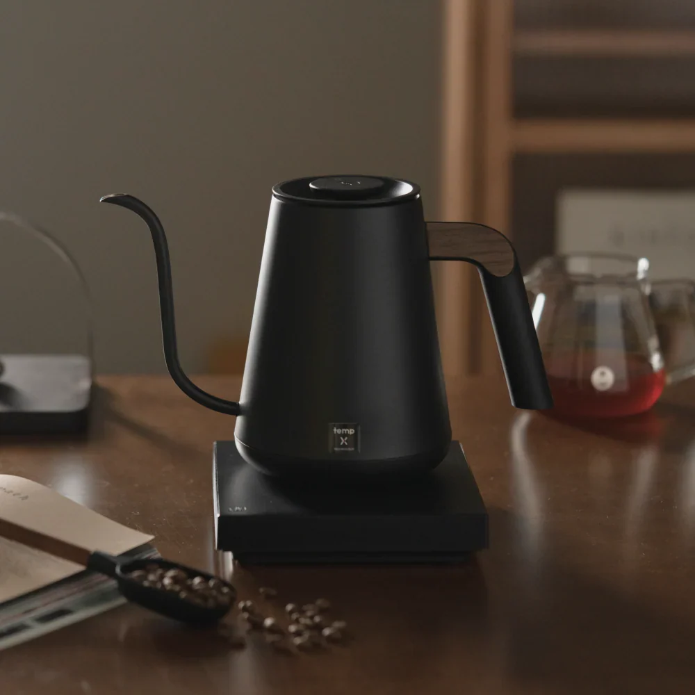 TimeMore - Kettle Fish Pro X elektrisk vattenkokare variabel temperatur - Svart - 7