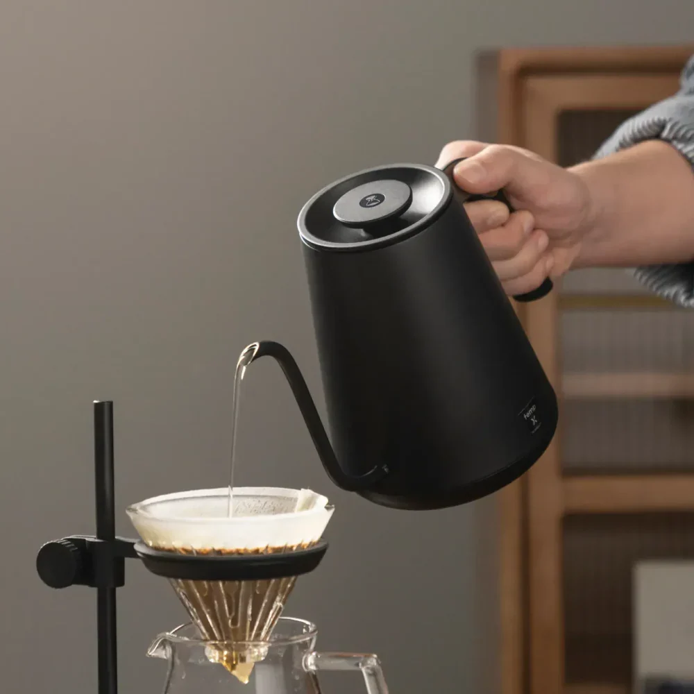 TimeMore - Kettle Fish Pro X elektrisk vattenkokare variabel temperatur - Svart - 5