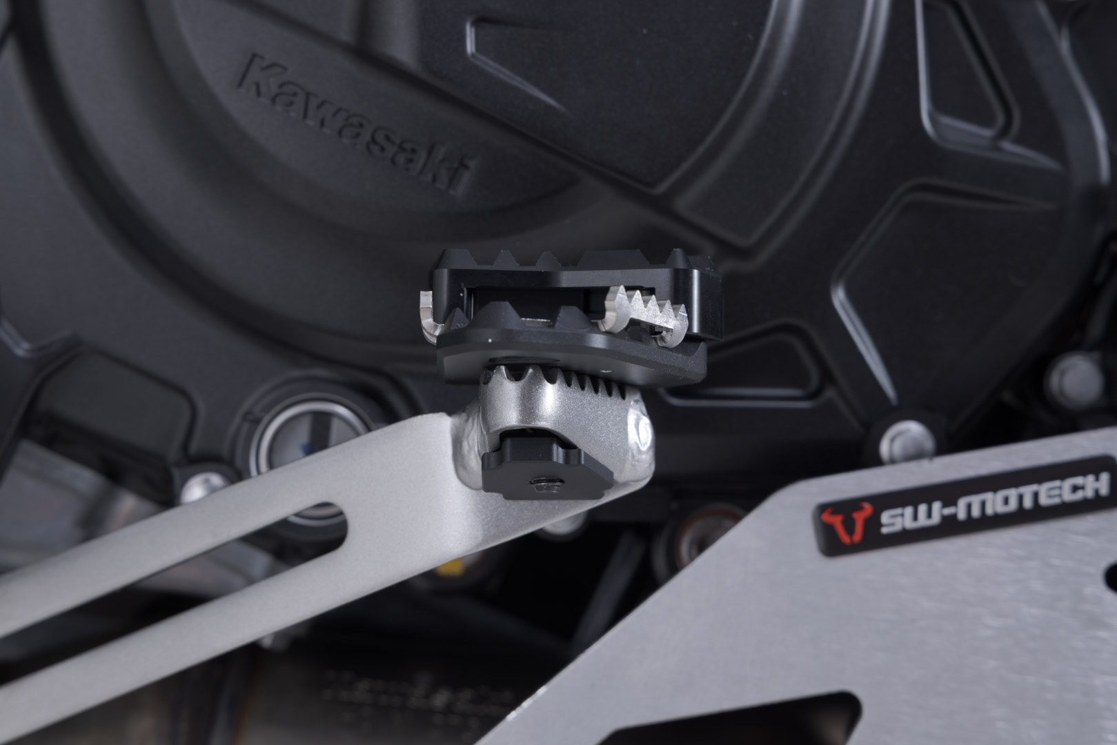 Extension for brake pedal Black. Kawasaki KLE500 / KLE500 SE (26-). - 6