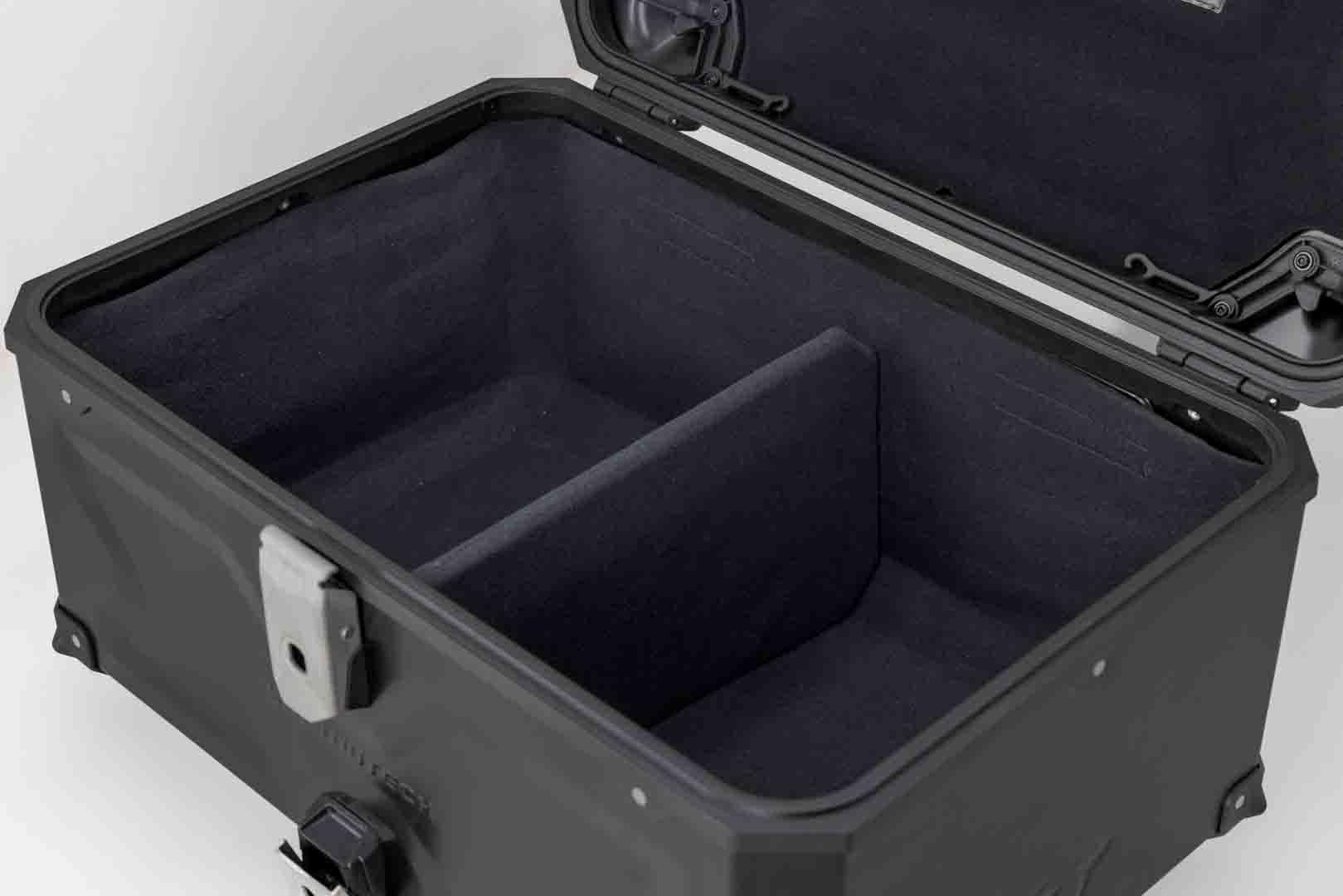 TRAX ADV top case XL Aluminum. Black. - 7