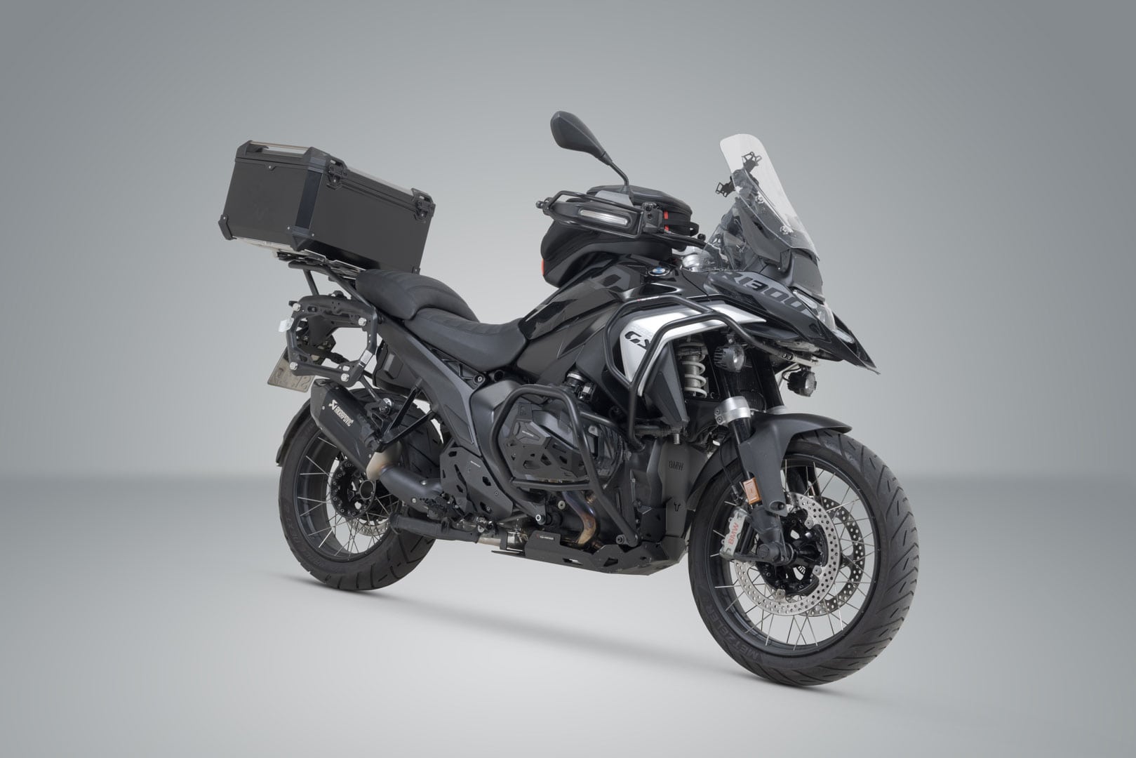 TRAX ADV top case XL Aluminum. Black. - 2