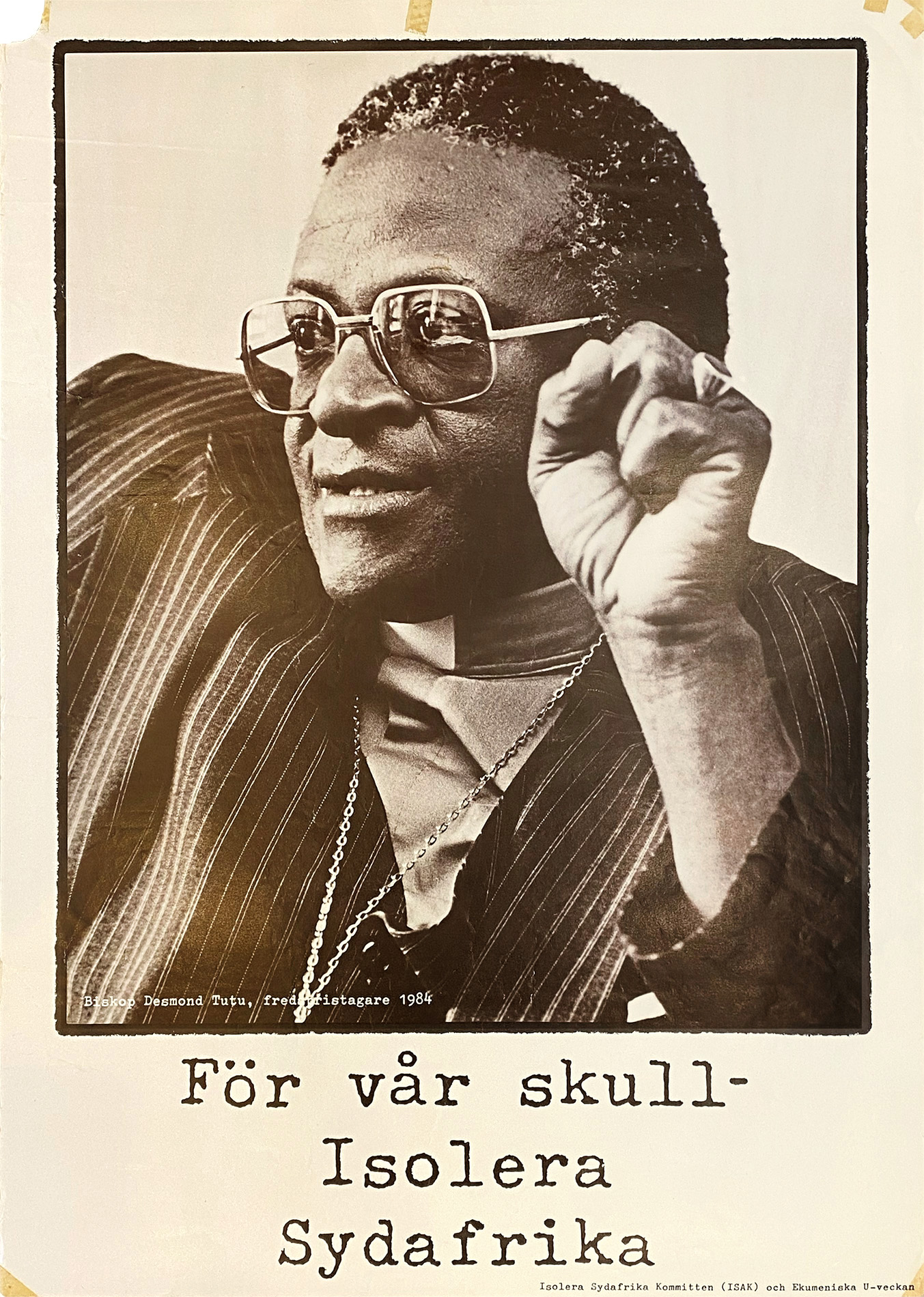DESMOND TUTU – ISOLERA SYDAFRIKA