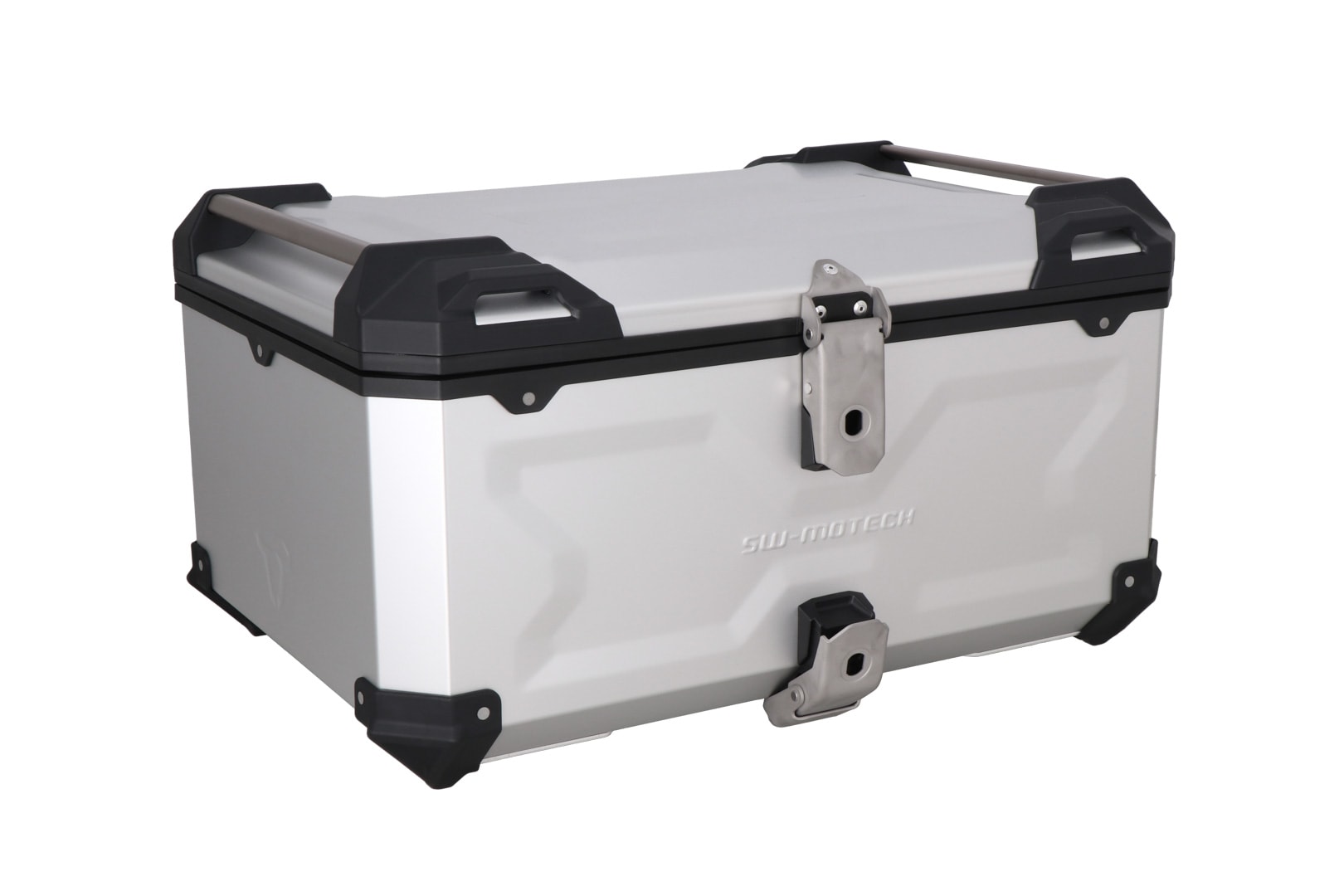 TRAX ADV top case XL Aluminum. Silver.