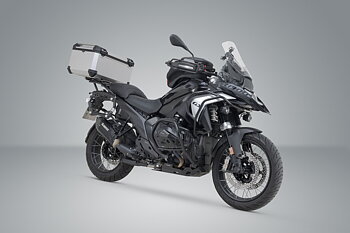 TRAX ADV top case XL Aluminum. Silver.