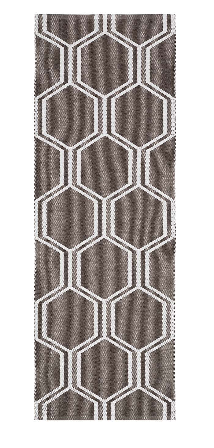 Plastmatta Robin Light Brown