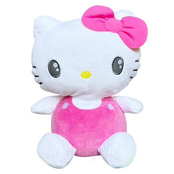 Hello Kitty Stort Mjukt Gosedjur Rosa Dräkt 28 x 18 cm