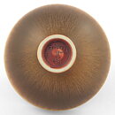 Berndt Friberg (1964) Unique Brown Haresfur Bowl 9 cm