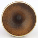 Berndt Friberg (1964) Unique Brown Haresfur Bowl 9 cm