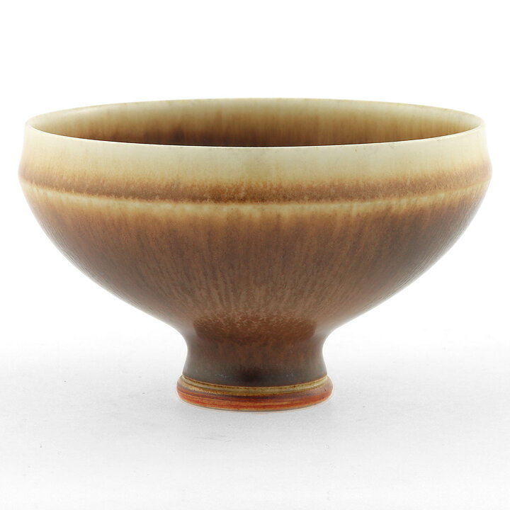 ベルント・フリーベリ 一点もの！イエローブラウンのボウル Bowl（9cm)  1964年