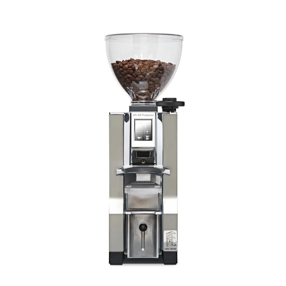 Eureka - Mignon Libra 65 All Purpose - kaffekvarn som mäter vikt istället för tid - Chrome - 2