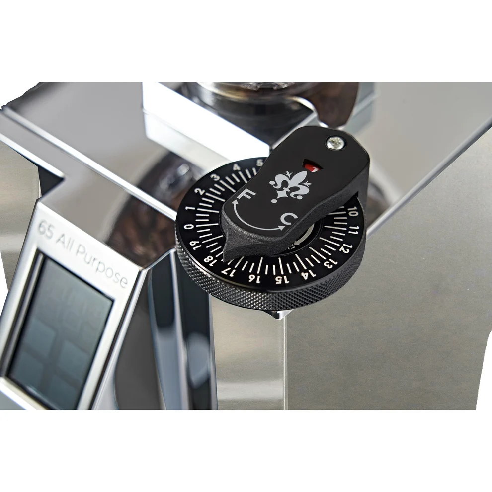 Eureka - Mignon Libra 65 All Purpose - kaffekvarn som mäter vikt istället för tid - Chrome - 4