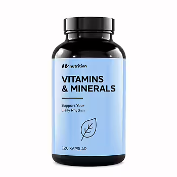 Vitamins & Minerals 120 kapslar