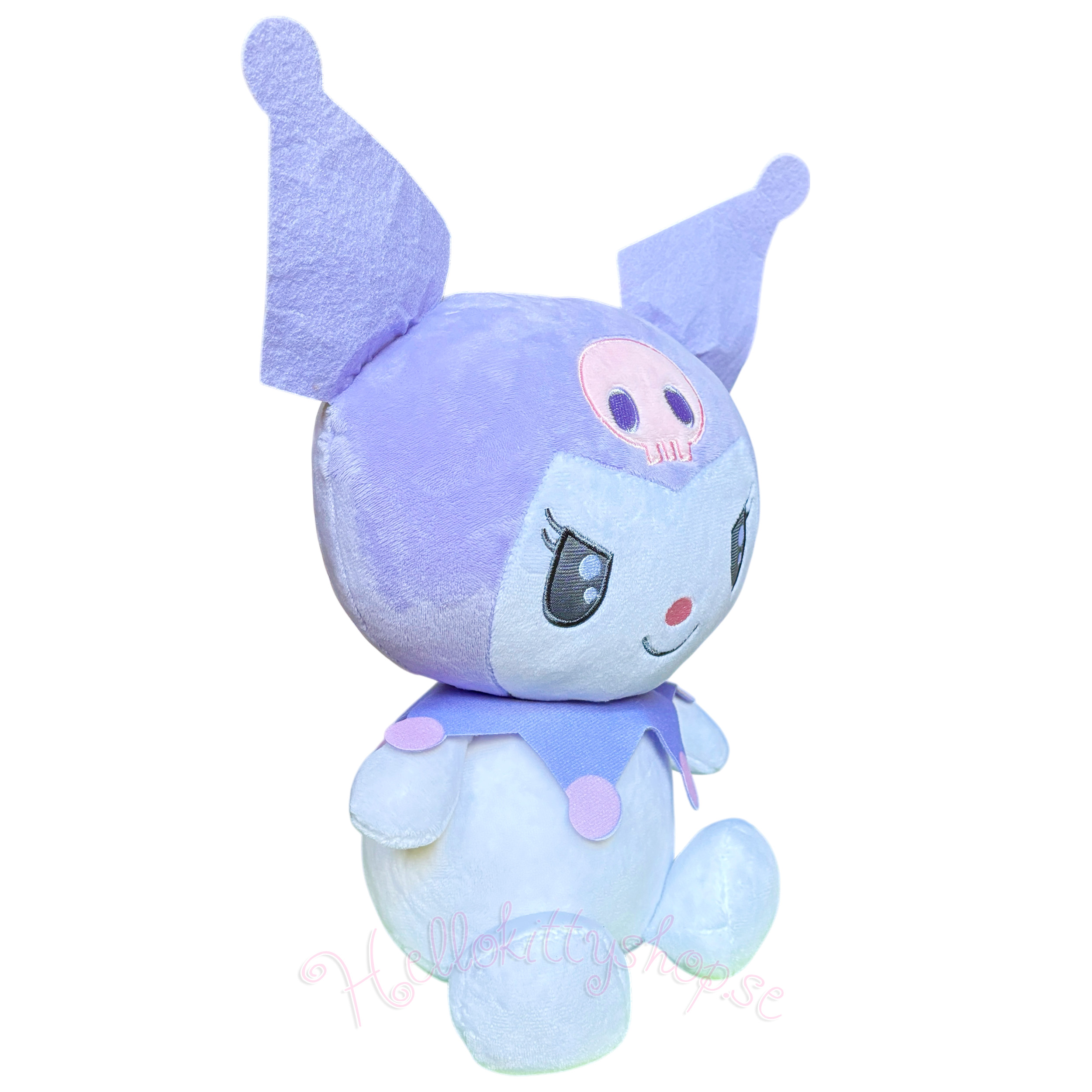 Kuromi Stort Mjukt Gosedjur med Lila Mössa 35 x 18 cm - 2