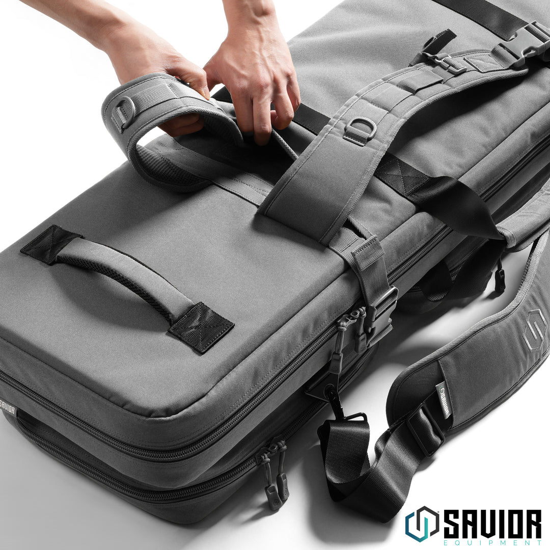 Savior Equipment Specialist LRP 55" Single Rifle Case - SW Gray 6