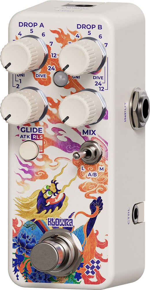 Klowra Dive Poly Pitch Shifter Pedal - 3
