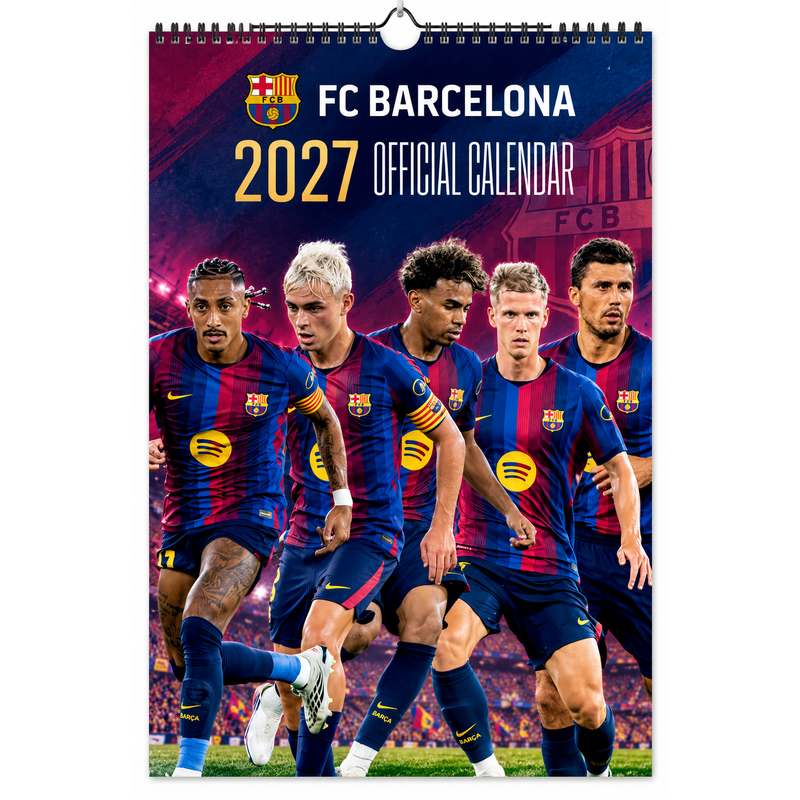FC Barcelona Väggkalender 2027