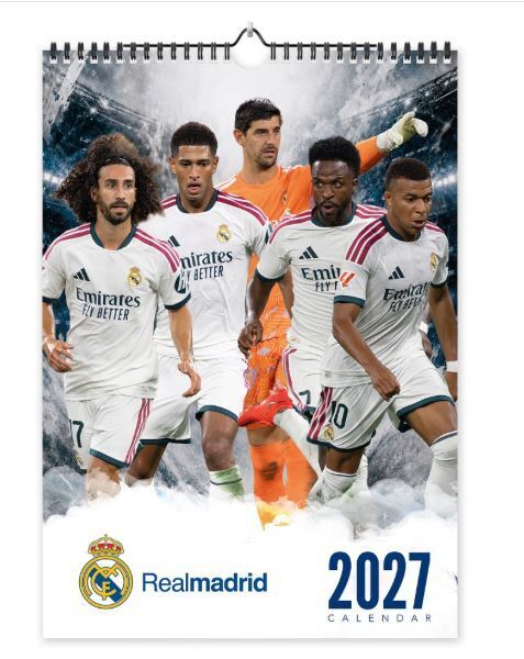Real Madrid Väggkalender 2027
