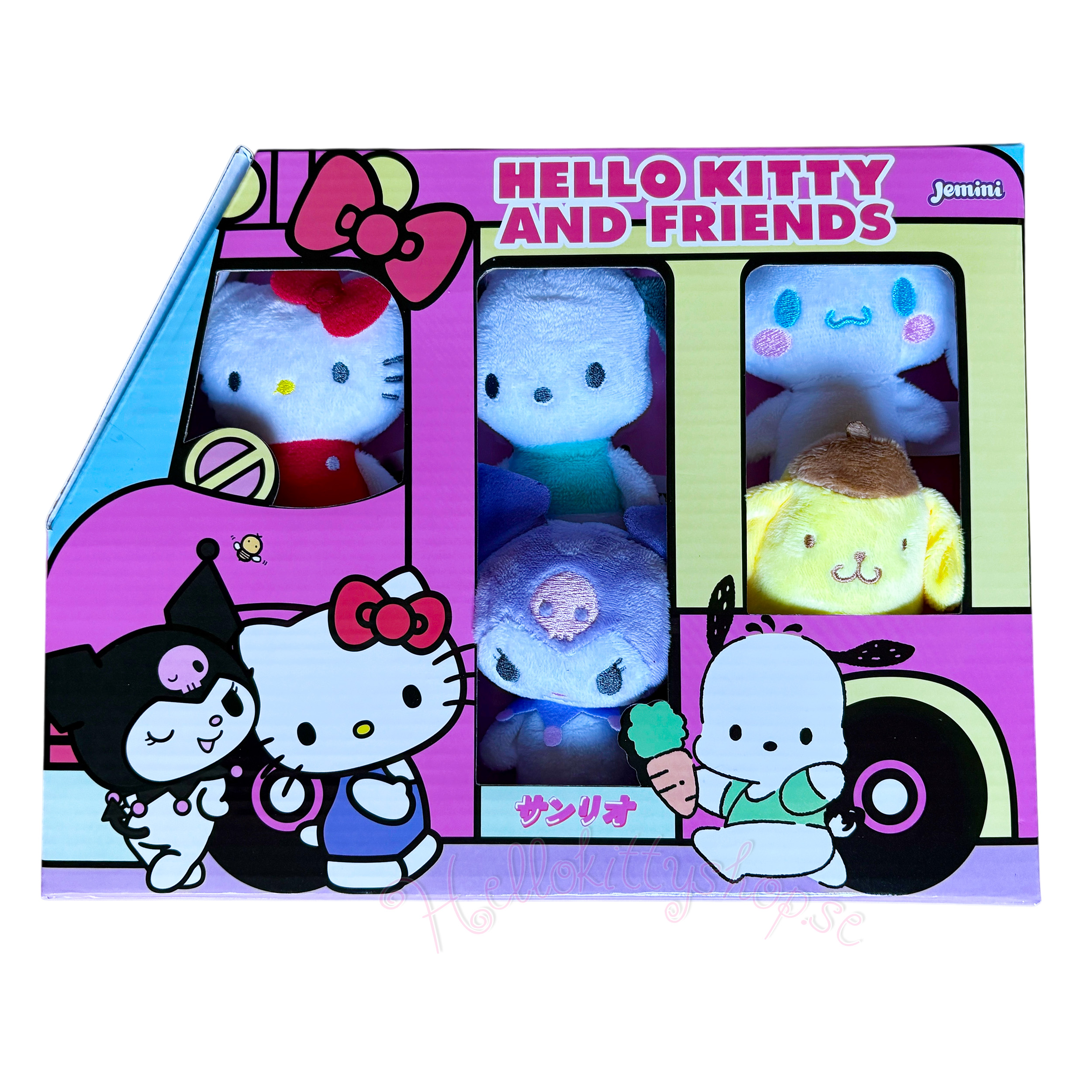 Hello Kitty and Friends Set med 5 st Gosedjur i Presentförpackning 27,5 x 21 cm - 8