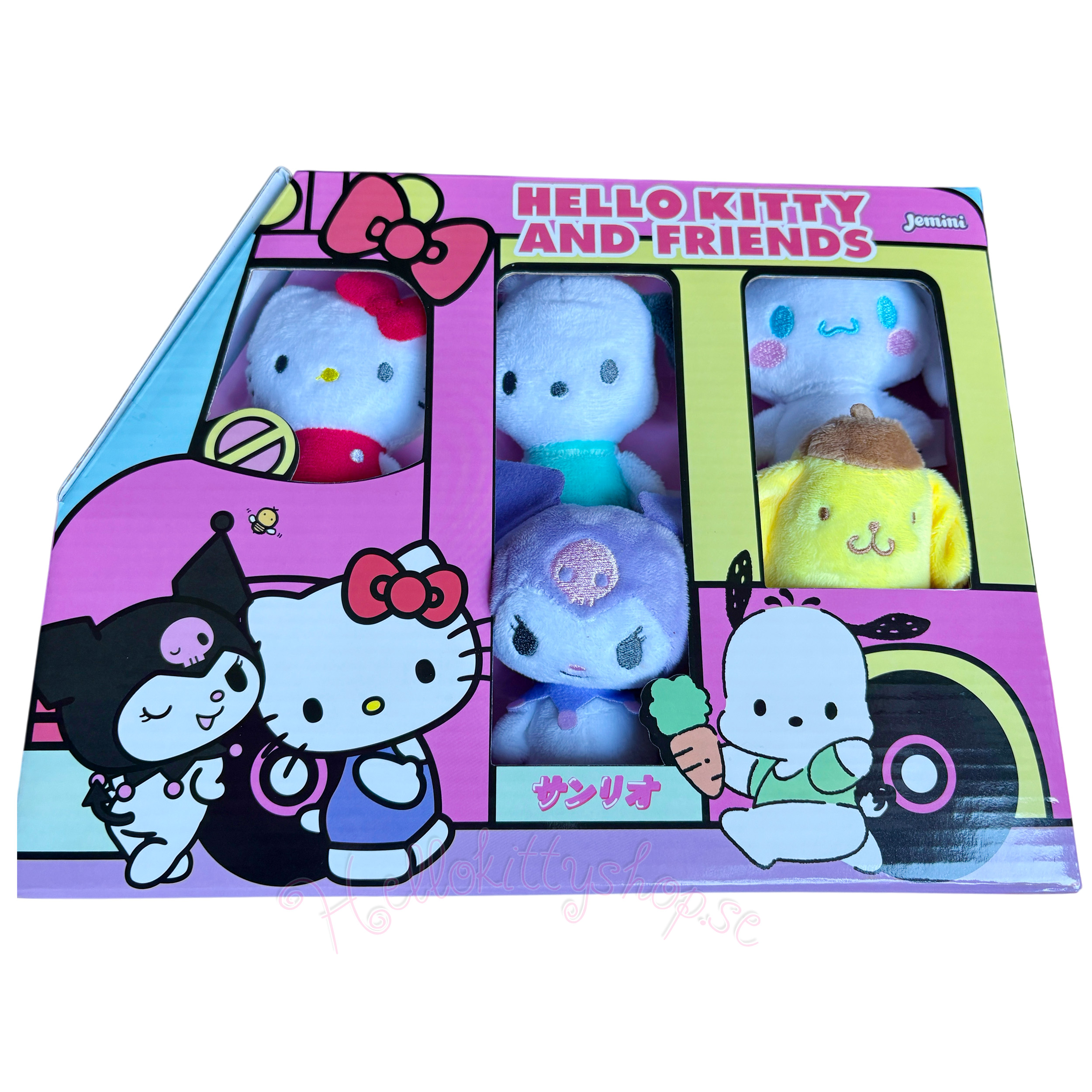 Hello Kitty and Friends Set med 5 st Gosedjur i Presentförpackning 27,5 x 21 cm - 2