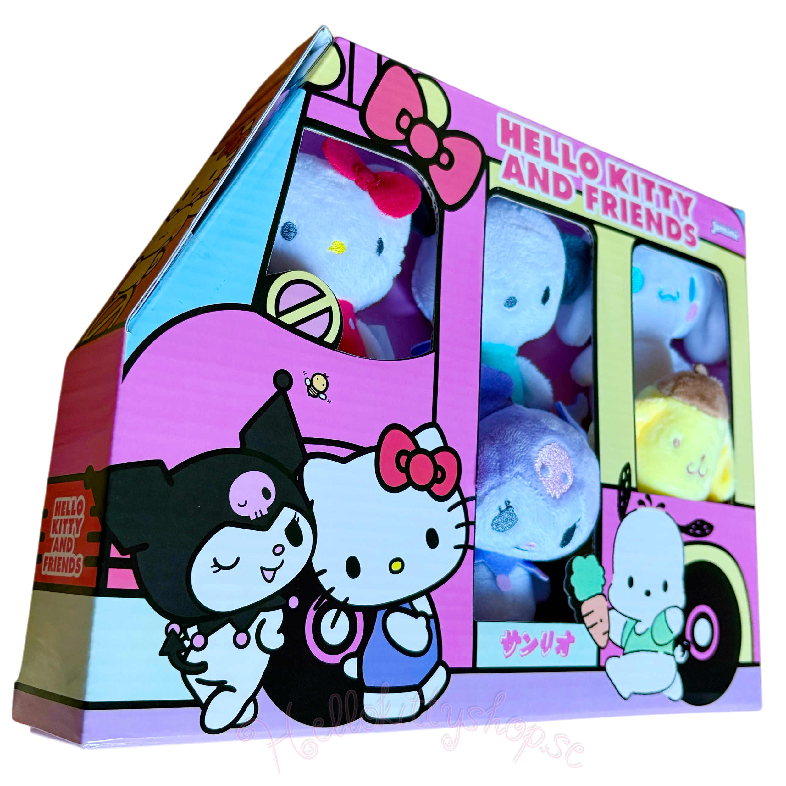 Hello Kitty and Friends Set med 5 st Gosedjur i Presentförpackning 27,5 x 21 cm - 9