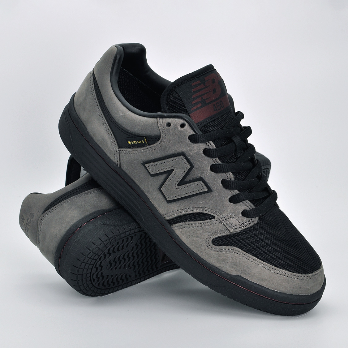 New Balance - Numeric 480 Goretex Black/Charcoal Grey