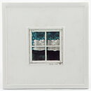 Jackie Lynd (1970s) Wall Plaque with Window Motif 20 cm #2