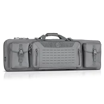 Savior Equipment Urban Warfare 51" Double Rifle Case - SW Gray