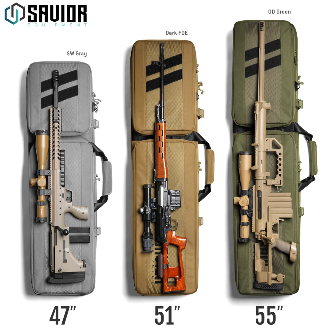 Savior Equipment Specialist LRP 51" Single Rifle Case - FDE 7