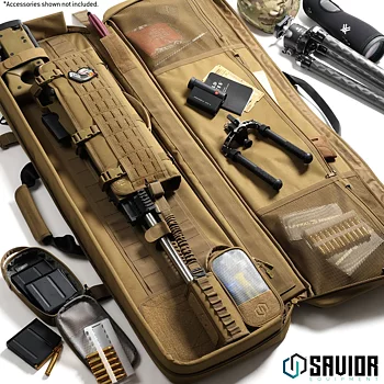 Savior Equipment Specialist LRP 51" Single Rifle Case - FDE 2