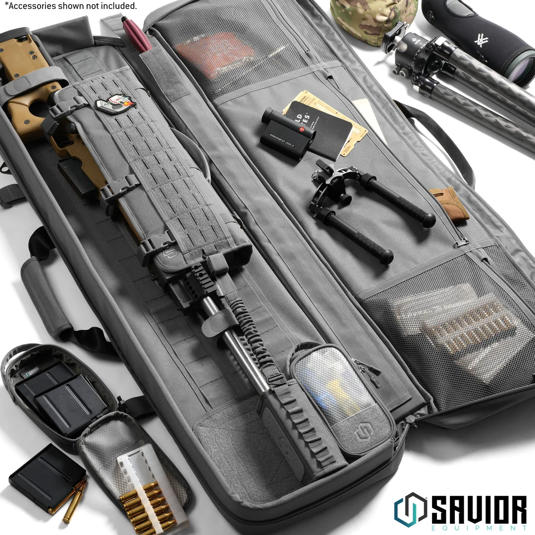 Savior Equipment Specialist LRP 47" Single Rifle Case - SW Gray 2