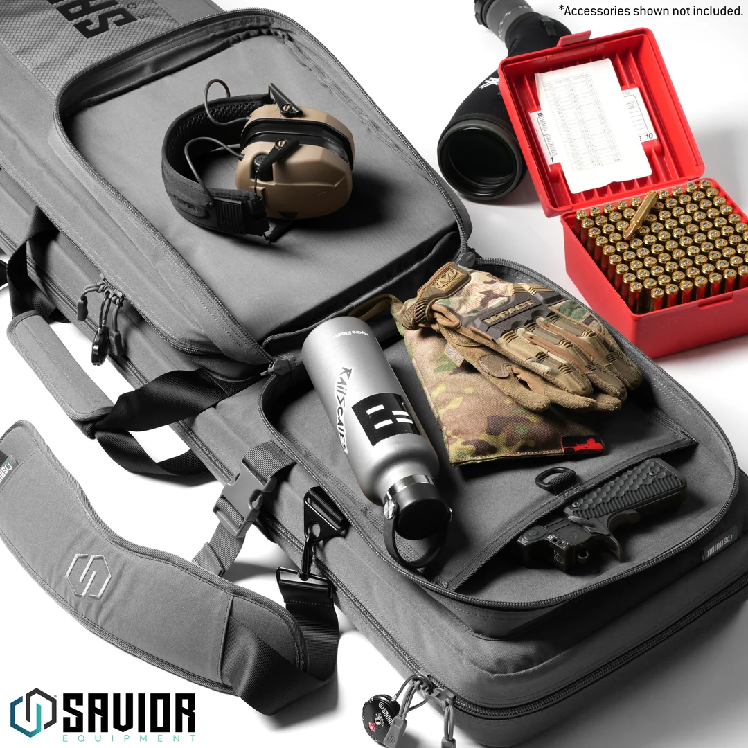 Savior Equipment Specialist LRP 47" Single Rifle Case - SW Gray 5