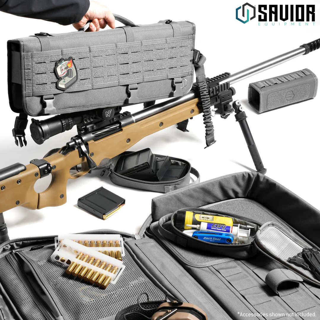 Savior Equipment Specialist LRP 47" Single Rifle Case - SW Gray 3