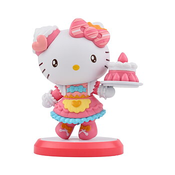 Hello Kitty Hero Box Window Café - Figur i Presentbox 9,5 cm