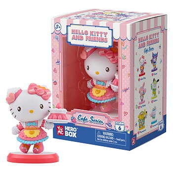 Hello Kitty Hero Box Window Café - Figur i Presentbox 9,5 cm