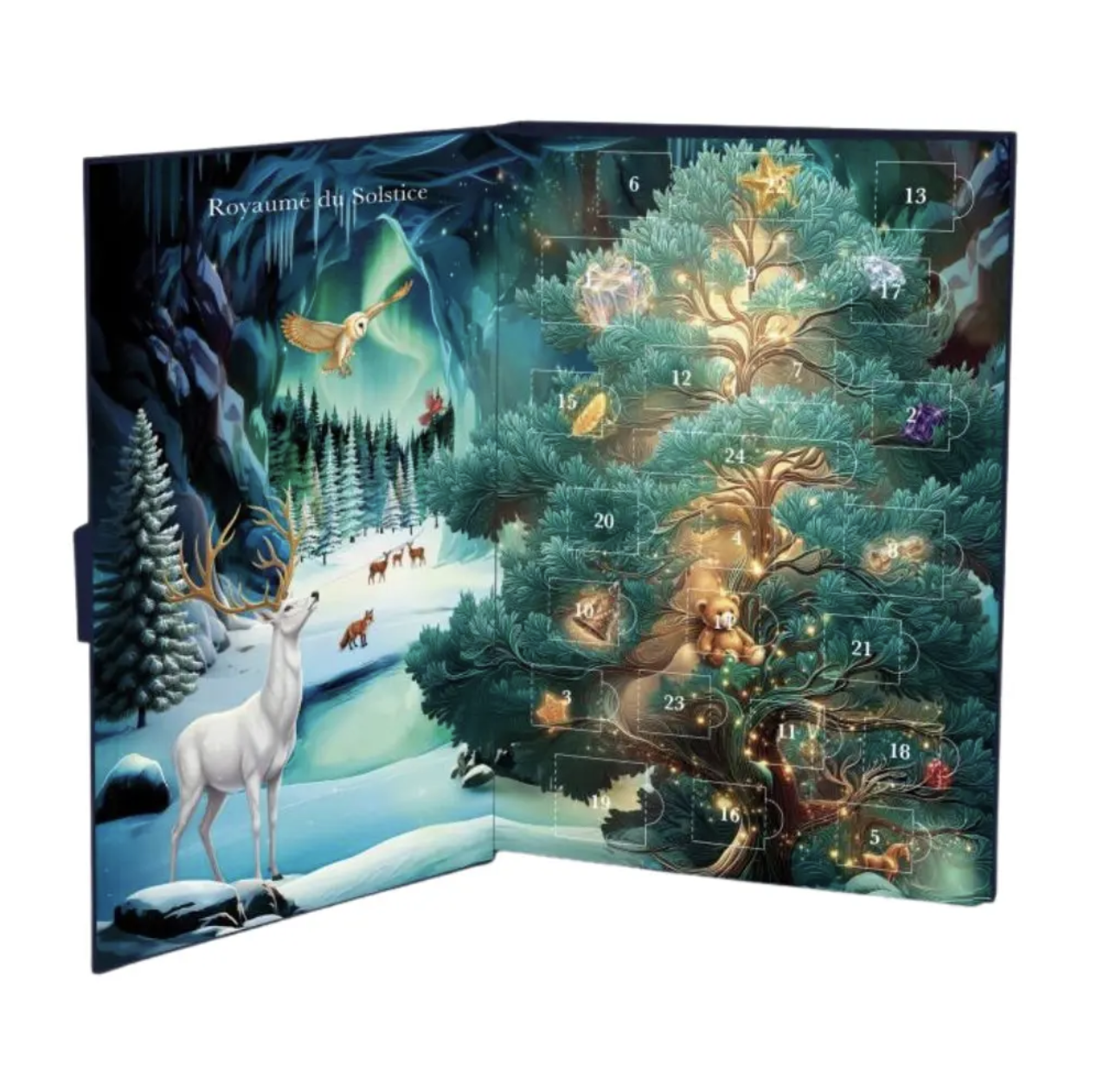 Adventskalender – Lyxig kalender med praliner från Cluizel 265g - 2