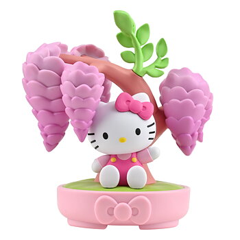 Hello Kitty YuMe Memo Stand Potted Delight - Sanrio Figur med Memostativ 11 cm