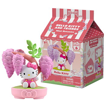 Hello Kitty YuMe Memo Stand Potted Delight - Sanrio Figur med Memostativ 11 cm